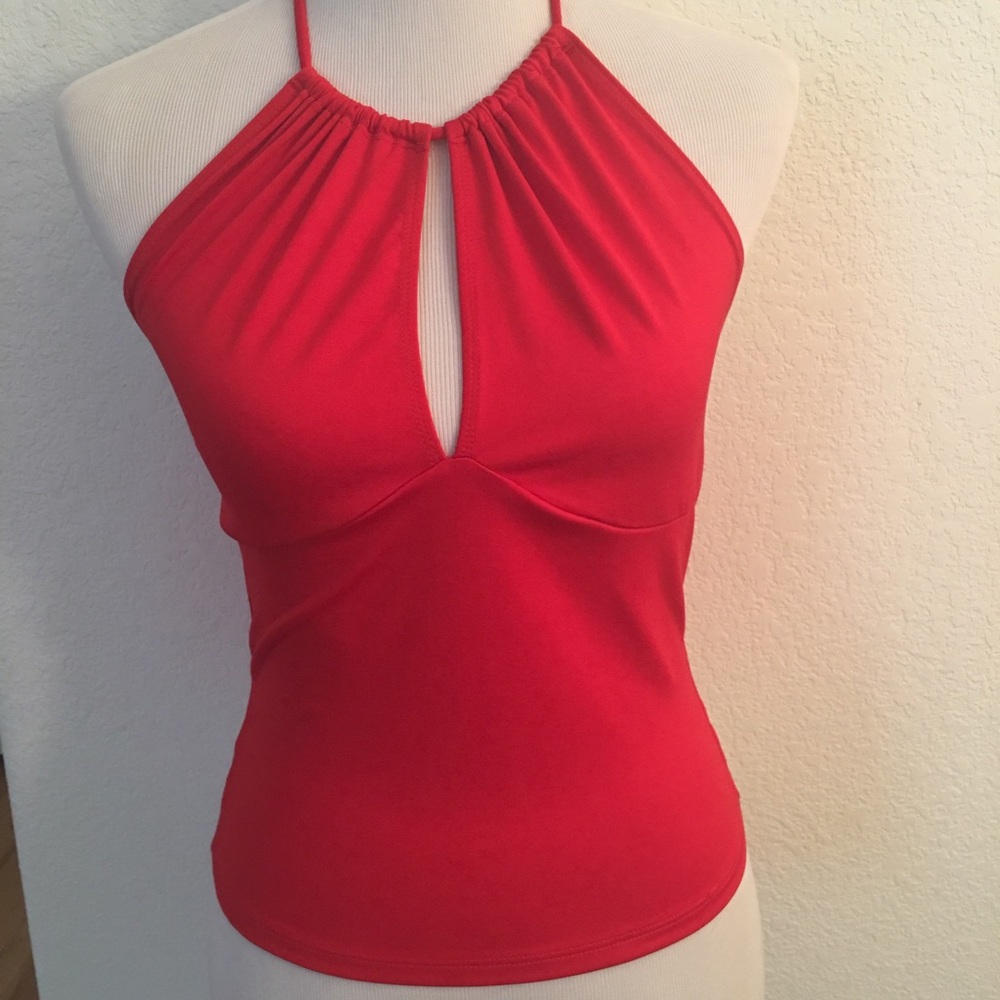 NWOT- Sexy Red Halter Top - Heart Moon Star ❤️🌙⭐️
